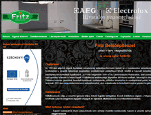 Tablet Screenshot of belsoepiteszet.fritzbutorok.hu